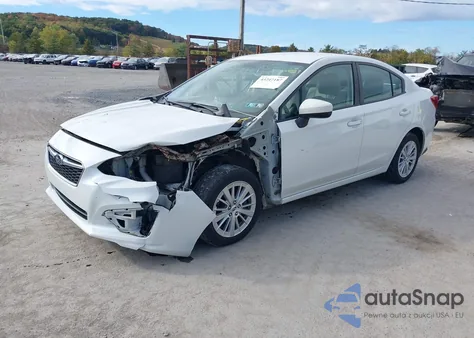 2018 Subaru Impreza 2.0I Premium z USA, uszkodzony, nr VIN 4S3GKAD66J3623569
